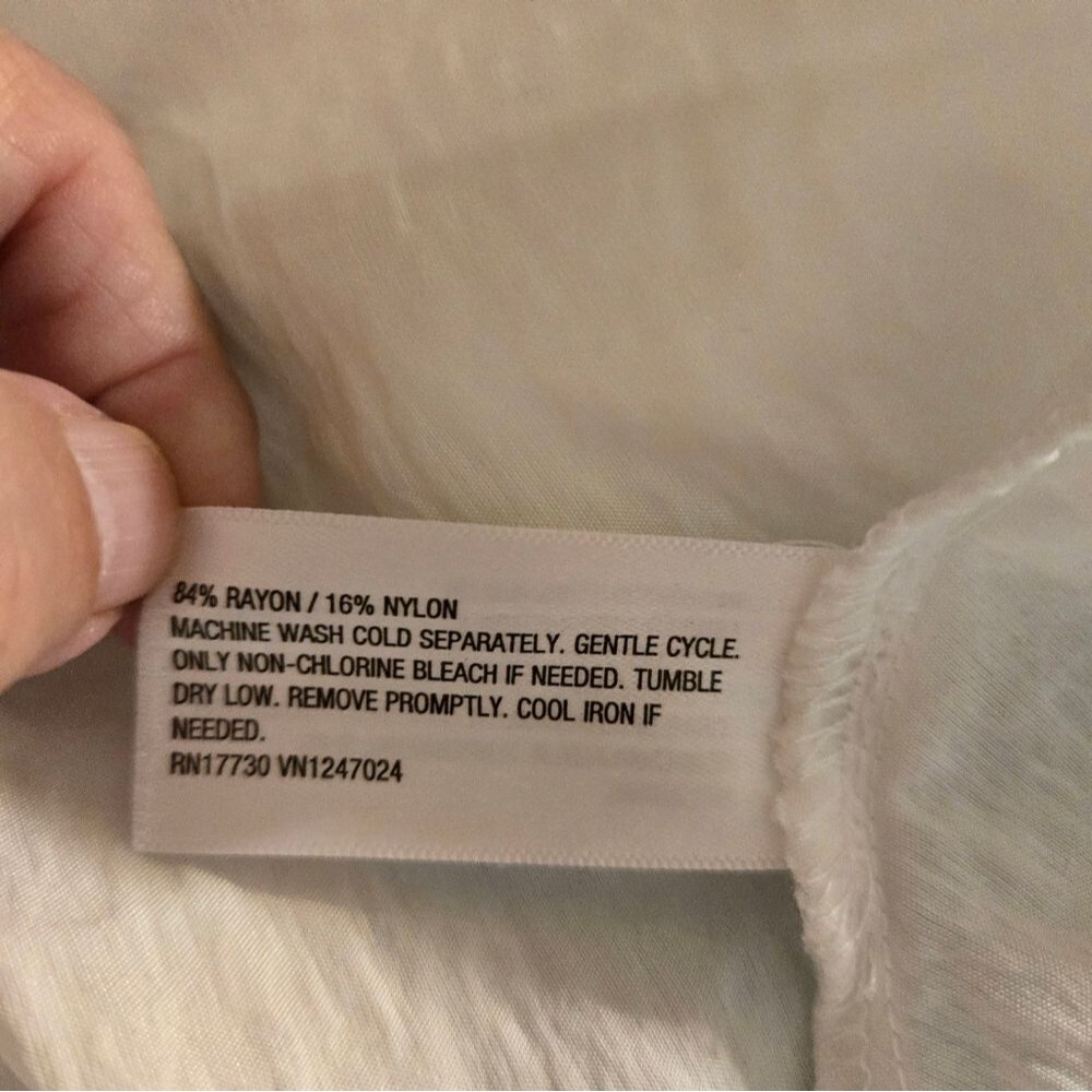 Future Collective - Target NEW Women's Plus Size 4X One Shoulder Knot Top White - Picture 6 of 13
